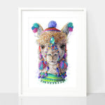 Alpaca / Llama Print - Spirit Animal Series