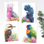 7 x Greeting Cards Value Pack - Birds Collection