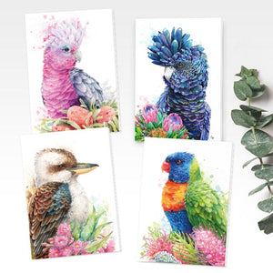 7 x Greeting Cards Value Pack - Birds Collection