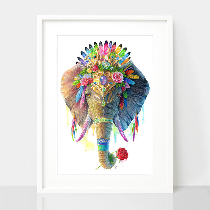 Elephant Print - Spirit Animal Series