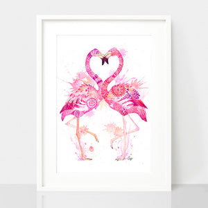 Flamingo Art Print