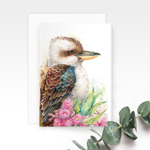 Kookaburra Greeting Card