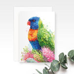 Rainbow Lorikeet Greeting Card