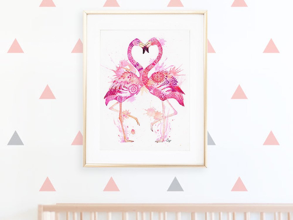 Flamingo Art Print