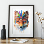 Fox Art Print - Spirit Animal Series