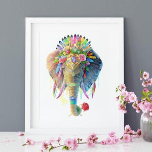 Elephant Print - Spirit Animal Series