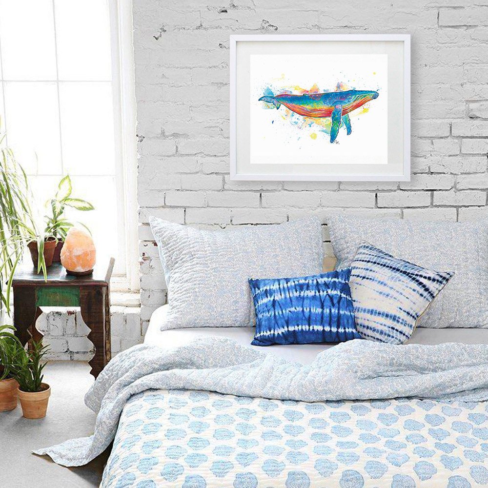 Humpback Whale Art Print