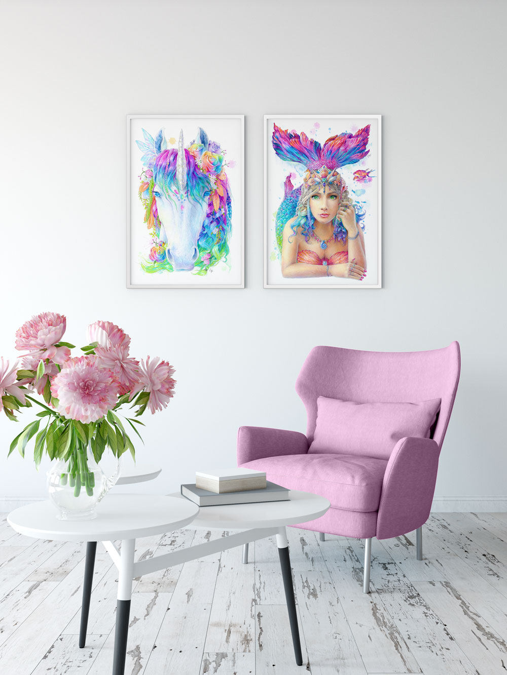 Mermaid Art Print - Mystic Series
