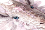 Bohemian Giraffe - Dusty Pink Print