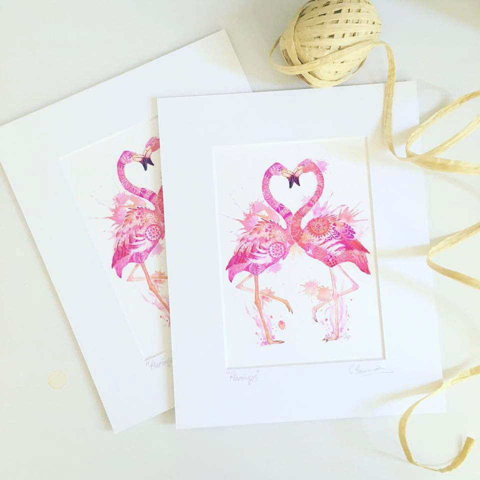 Flamingo Art Print