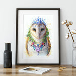 Bohemian Owl - Spirit Animal Series